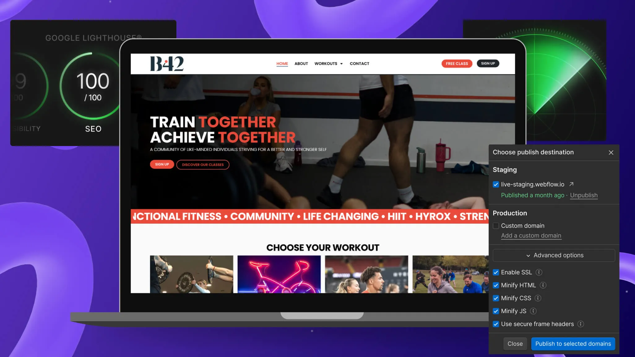 Growth website designed by Design Wiz